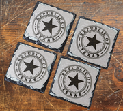 Seal of the Republic of Texas Slate Coasters (set of 4)