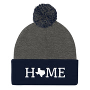 Texas Is My Home pom beanie